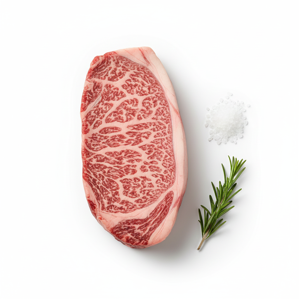 Fresh Wagyu Beef Striploin Steak MB8-9 Australia with Marination Options (1 Piece)