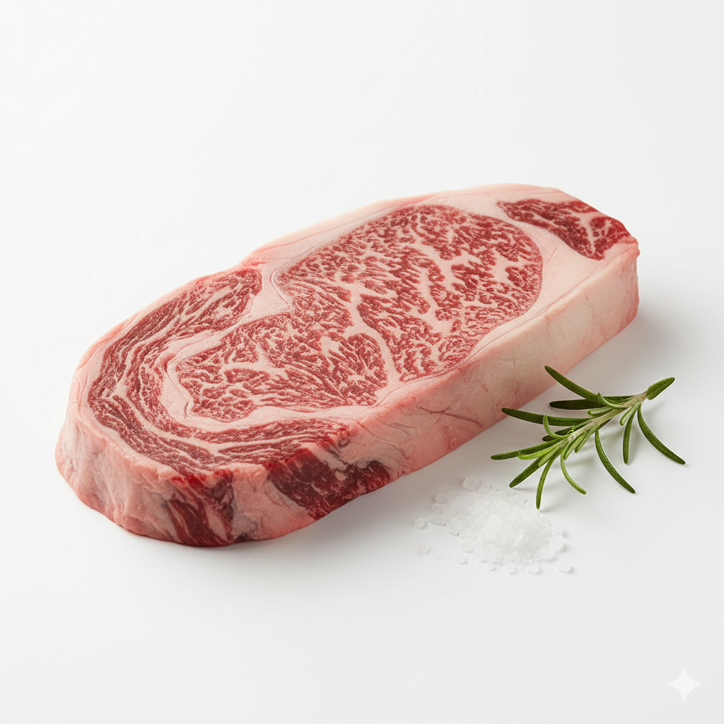 Fresh Wagyu Beef Ribeye Steak Australia MB9+ (1 Piece)