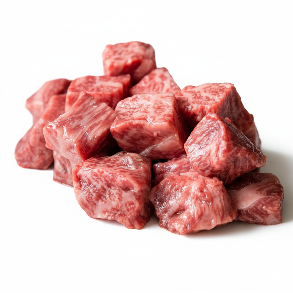 Fresh Organic Veal Cubes Australia