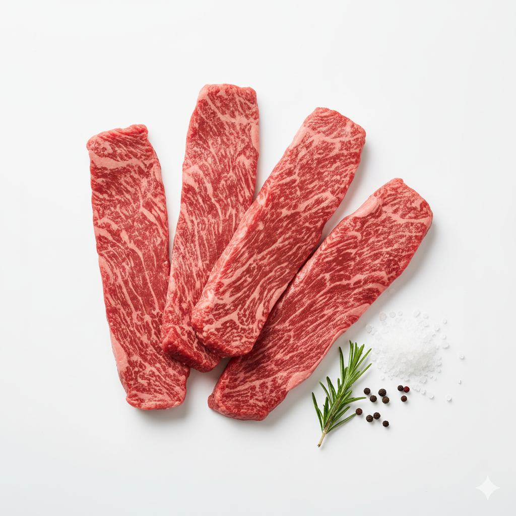 Fresh Black Angus Beef Bavette Steak Australia (4 Pieces)