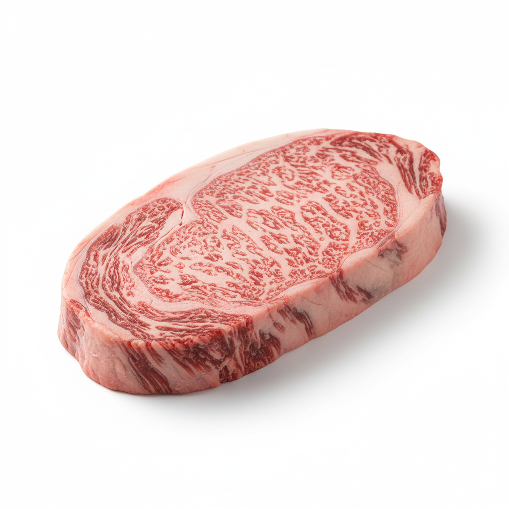 Fresh Grain Fed Wagyu Beef Ribeye Steak MB6-7 Australia (1 Piece)