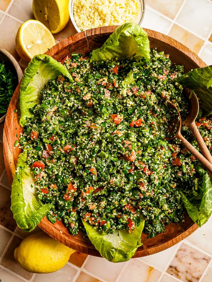 Fresh Tabouleh Salad (1 Serving)