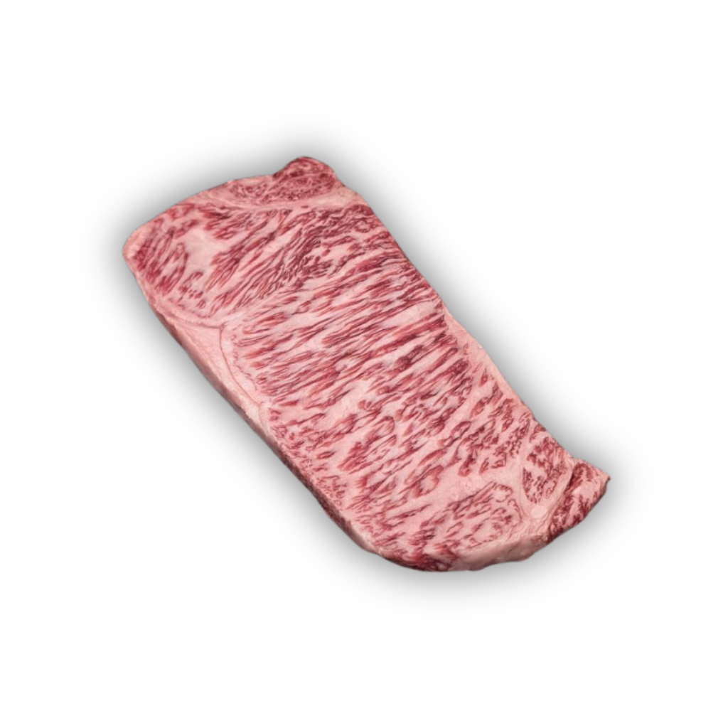 Fresh Grain Fed Wagyu Beef Striploin Steak MB6-7 Australia (1 Piece)