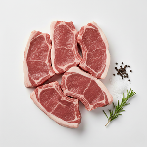 Fresh Lamb Steak Australia with Marination Options (5 Pieces)