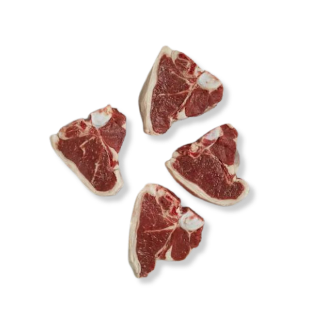 Fresh Bone-In Lamb Loin Chops Australia (3-4 Pieces)