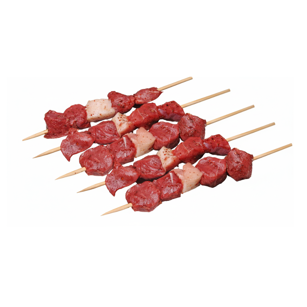 Fresh Marinated Beef Skewers Australia (5 Pieces)