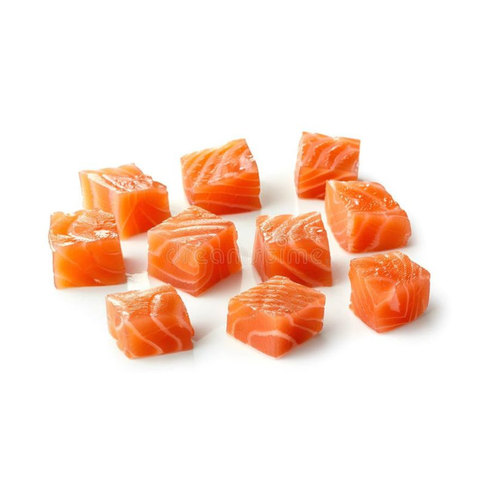 Fresh Salmon Cubes