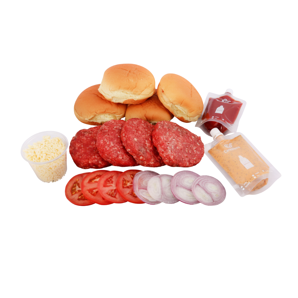 Wagyu Beef Smash Burger Box