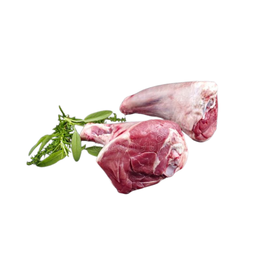 Fresh Whole Lamb Leg Shank (2 Pieces)
