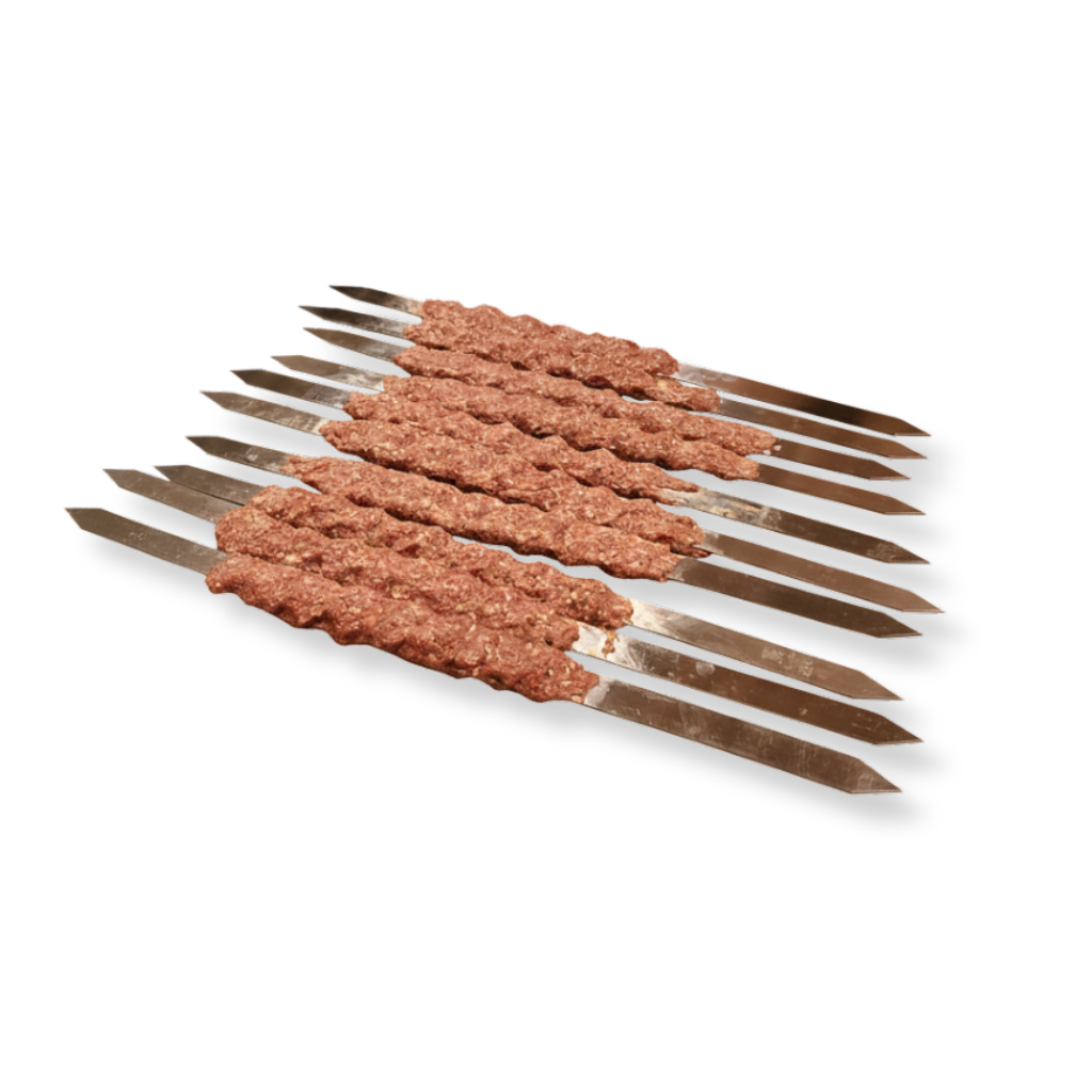 Fresh Lamb & Beef Iranian Kabab Koobeedee Skewers Australia (12 Pieces)