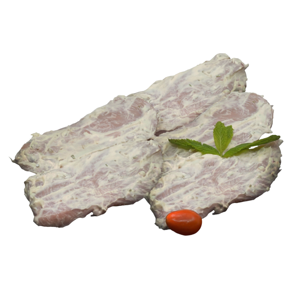 Fresh Chicken Breast Slices Marinated with White Sauce (5 Pieces)