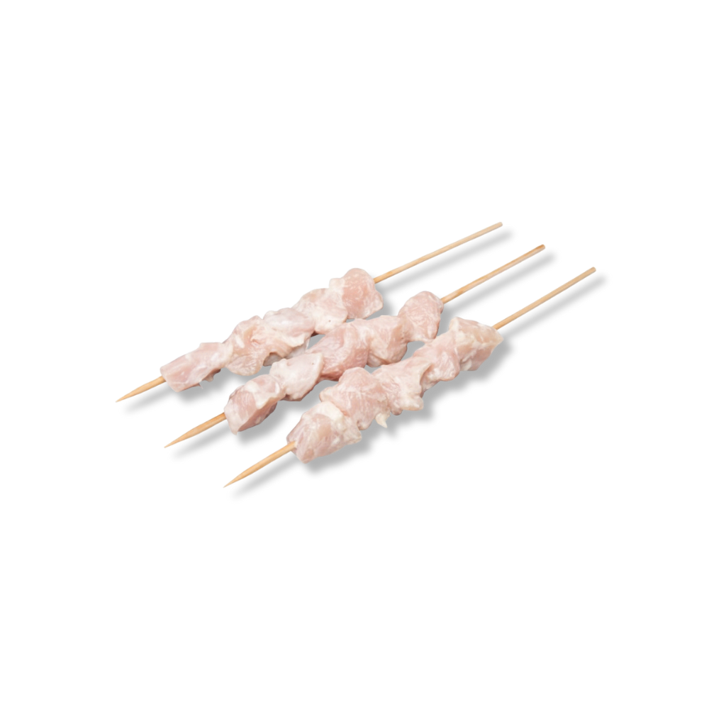 Fresh Marinated Chicken Tawook Skewers (3 Pieces)