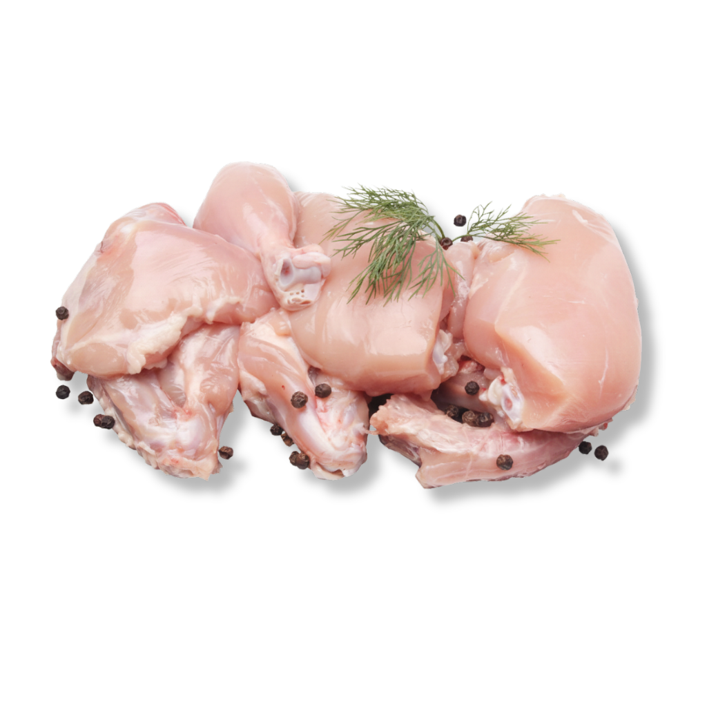 Fresh Organic Whole Skinless Chicken Cuts Local with Marination Options