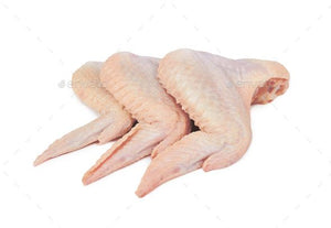 Fresh Chicken Wings with Marination Option (3 Pieces)